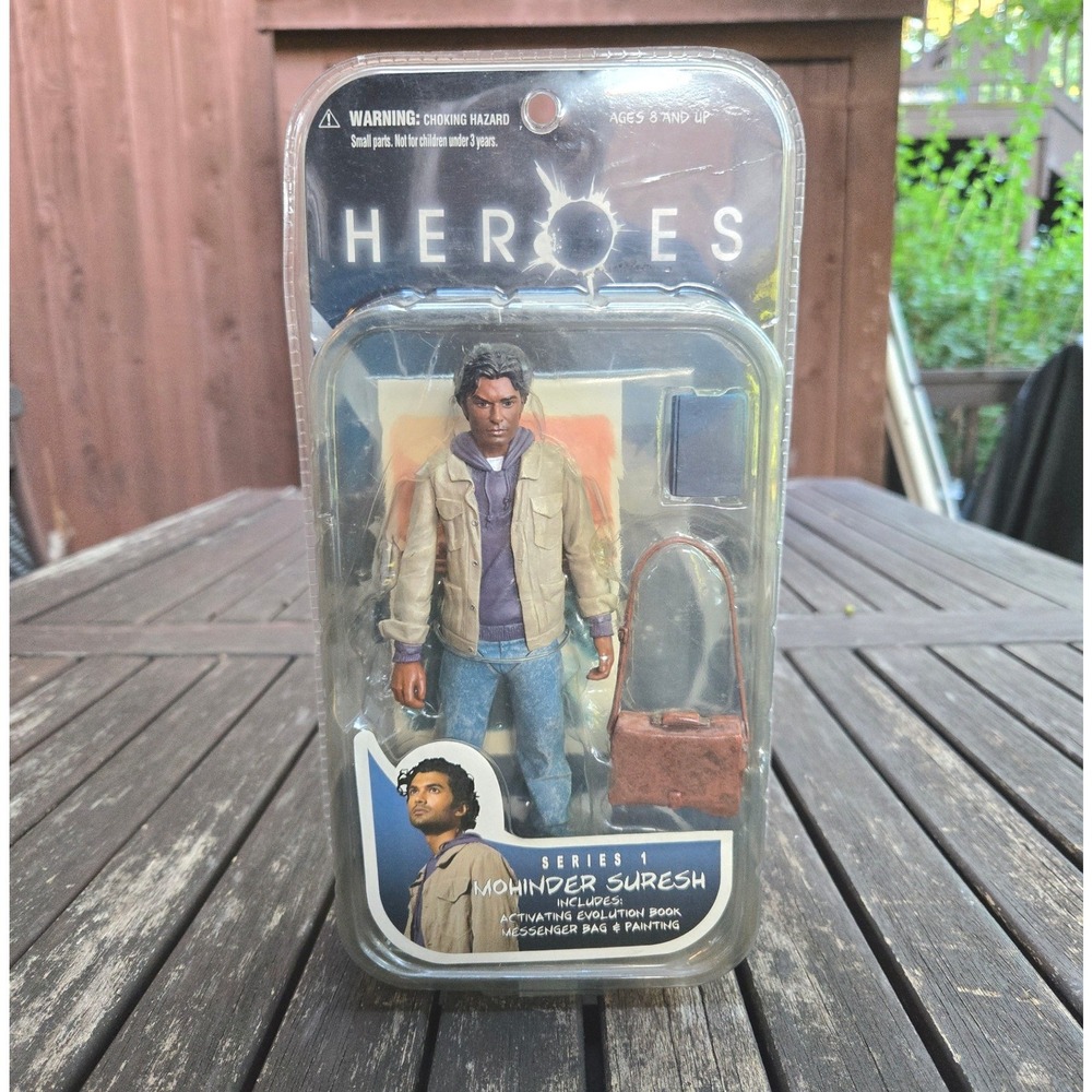 Mezco Heroes Series 1 Mohinder Suresh Action Figure Sealed Sendhil Ramamurthy
